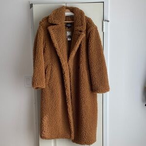 UGG Women's Cozy Brown Teddy Jacket